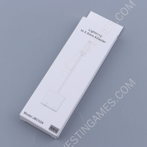 2 in 1 Lightning to 3.5mm Audio and Charging Earphone Jack Adapter for iPhone 7/ 7 Plus