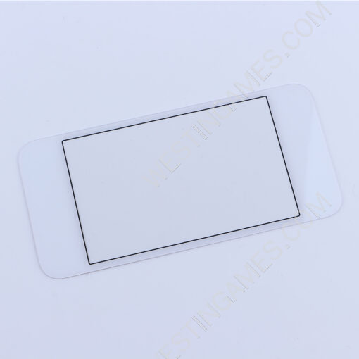 Replacement Top Surface Glass with Gasket Sticker forNEW 2DSXL/LL - White