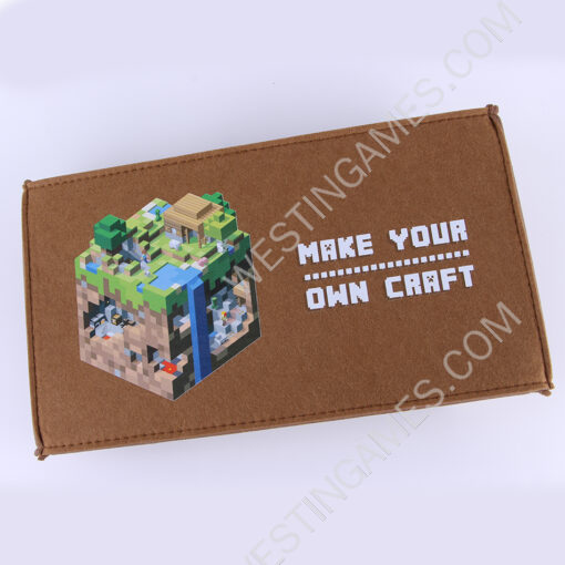 Brown Grey Horizontal Protective Dust Prevent Cover Sleeve for XBOX Series S Console - Minecraft - Image 3