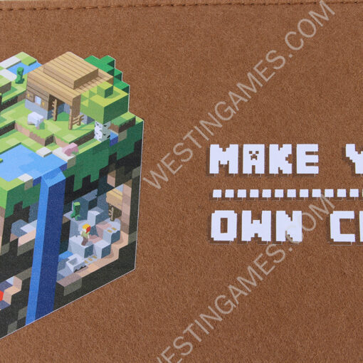 Brown Grey Horizontal Protective Dust Prevent Cover Sleeve for XBOX Series S Console - Minecraft - Image 5