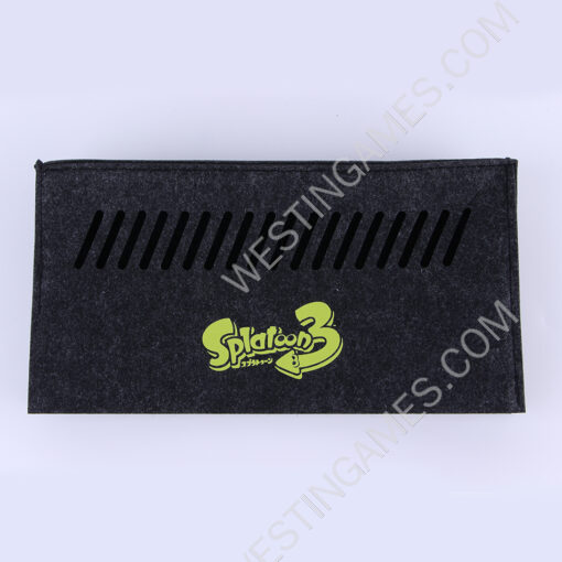 Black Protective Dust Prevent Cover Sleeve for Switch and Oled Console - Splatoon - Image 2