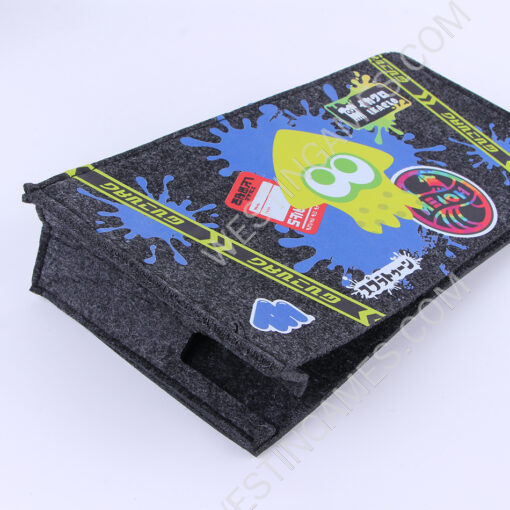 Black Protective Dust Prevent Cover Sleeve for Switch and Oled Console - Splatoon - Image 3