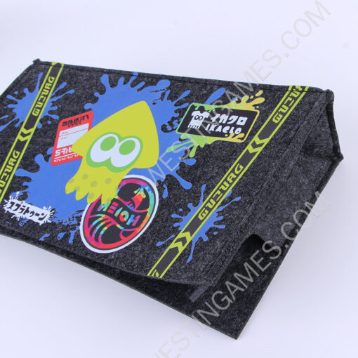 Black Protective Dust Prevent Cover Sleeve for Switch and Oled Console - Splatoon - Image 4