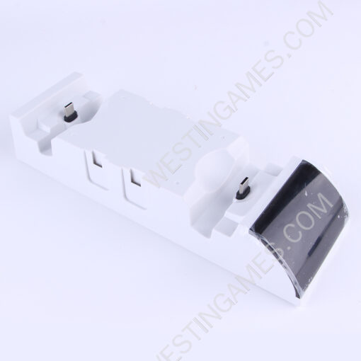 TNS 19035 Charging Dock pro Charger Station 8 in 1 For Nintendo Switch OLED Joypad White - Image 5