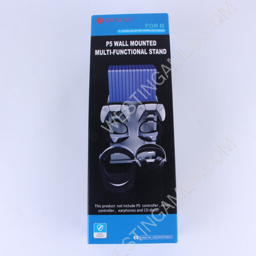 Game Console and Headset Controller Remote Control Wall Bracket Wall Mount Storage Rack for PS5 / PSVR 2