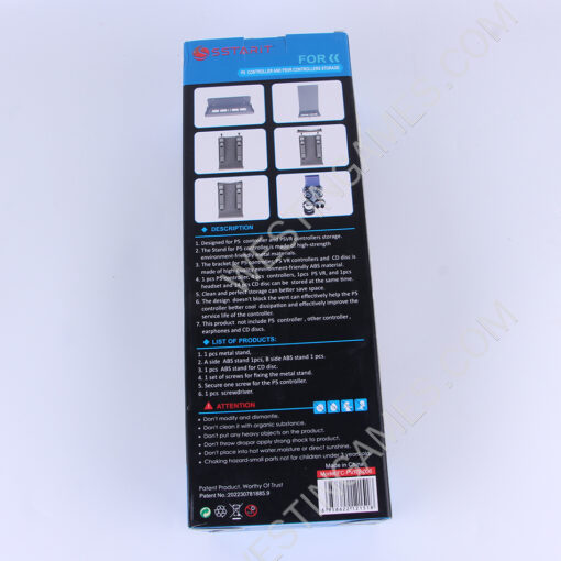 Game Console and Headset Controller Remote Control Wall Bracket Wall Mount Storage Rack for PS5 / PSVR 2 - Image 2