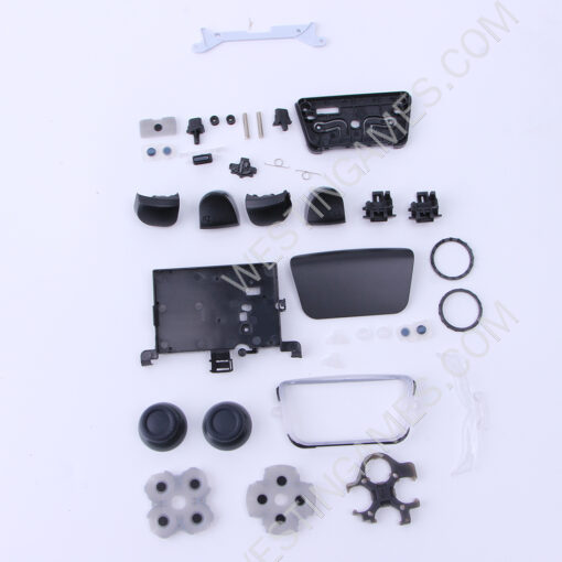 Replacement Complete Housing Shell Case for PS5 Dualsence 5 Controller BDM-010 - Black OEM A - Image 4