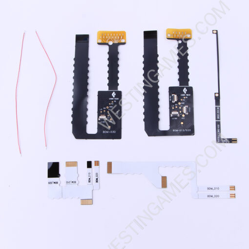 4 Back Button Plus Programmable User-defined Mapping Three Gear Continuous Transmission Rear Key For PS5 BDM-010/020 Gamepad Controller White - Image 3
