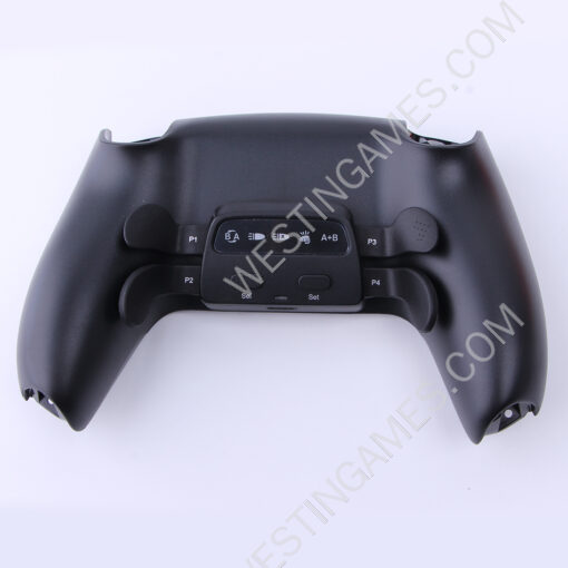4 Back Button Plus Programmable User-defined Mapping Three Gear Continuous Transmission Rear Key For PS5 BDM-010/020 Gamepad Controller Black