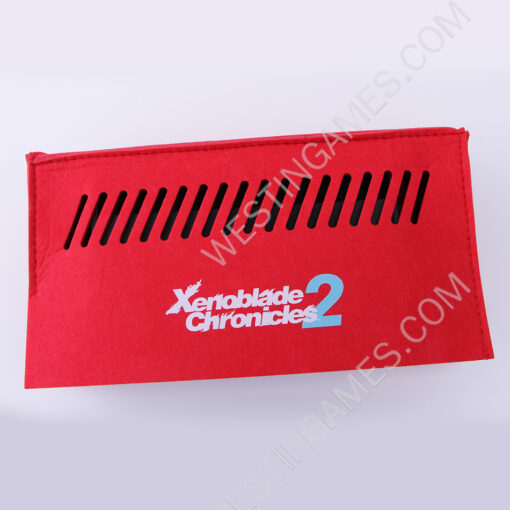 Red Protective Dust Prevent Cover Sleeve for Switch and Oled Console - Xenoblade - Image 2