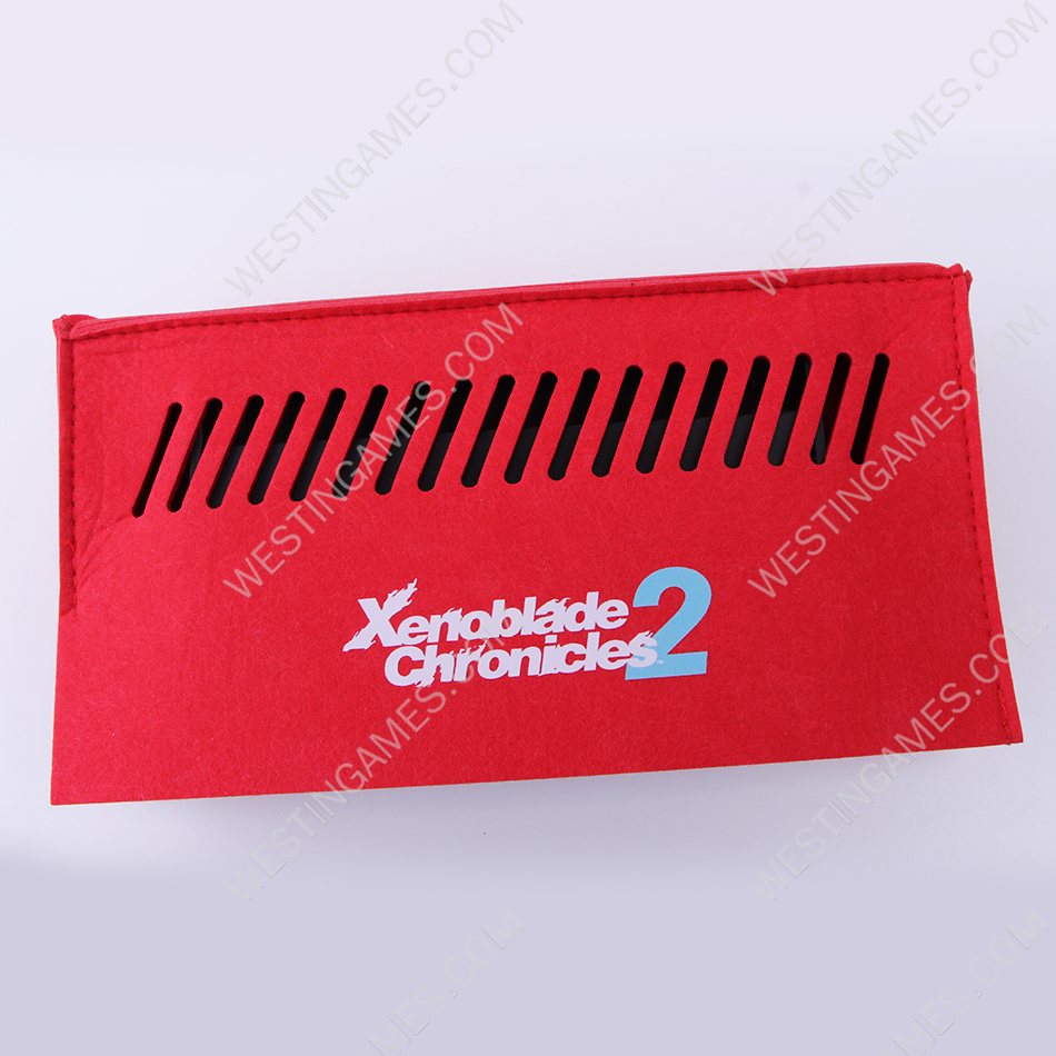 Red Protective Dust Prevent Cover Sleeve for Switch and Oled Console - Xenoblade - Image 2