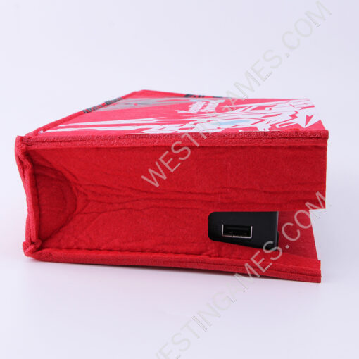 Red Protective Dust Prevent Cover Sleeve for Switch and Oled Console - Xenoblade - Image 3