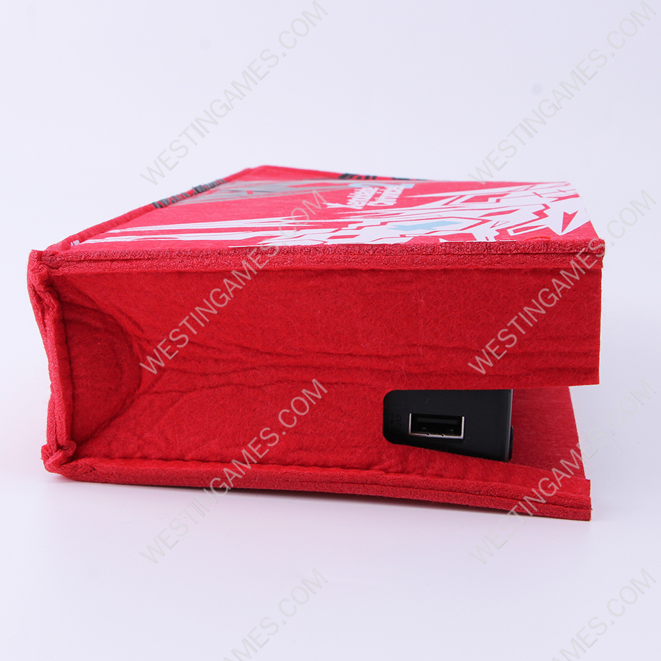 Red Protective Dust Prevent Cover Sleeve for Switch and Oled Console - Xenoblade - Image 3