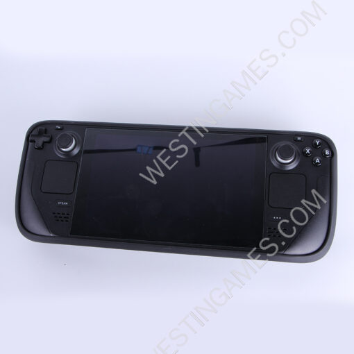 Comfortable PC Frame + tpu Grip Case and Ergonomic Shock-Absorption Cover for Steam Deck Black+Clear - Image 3