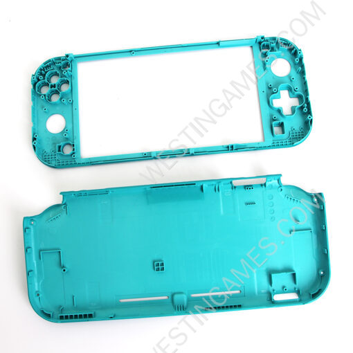 Original Top and Bottom Housing Shell Case Replacement for Nintendo switch lite - Turquoi - Image 4