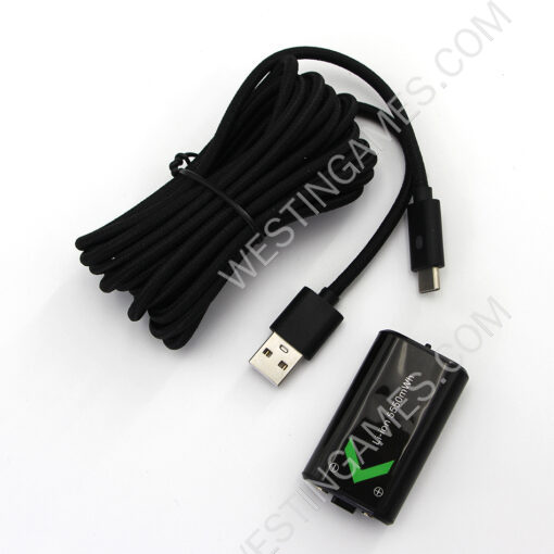 Play and Charge Rechargeable 5500mAh Battery with 3m Charging Cable for XBOX Series S/X Controller - Image 3