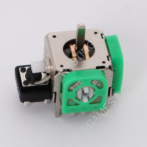 Analog Sticks Controller 3D Thumbstick Small Hole Replacement for PS4 PS3 Wireless Controller - Green - Image 2