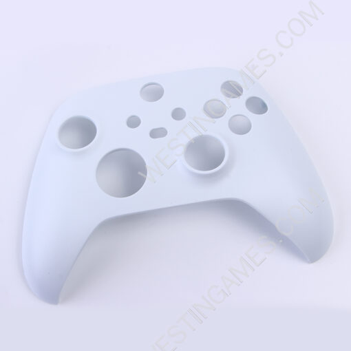 Front Shell Glossy Top Faceplate Mod Parts for XBOX Series Controller - White