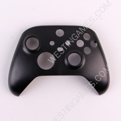 Front Shell Glossy Top Faceplate Mod Parts for XBOX Series Controller - Black