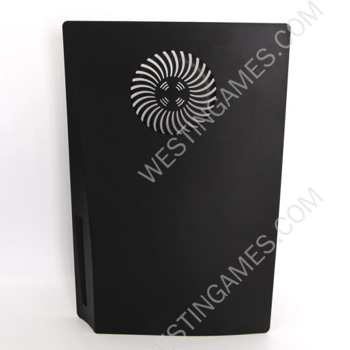 Replacement Housing Case Faceplate Cover with Vented Circle Design for PS5 HUD System - Black - Image 4