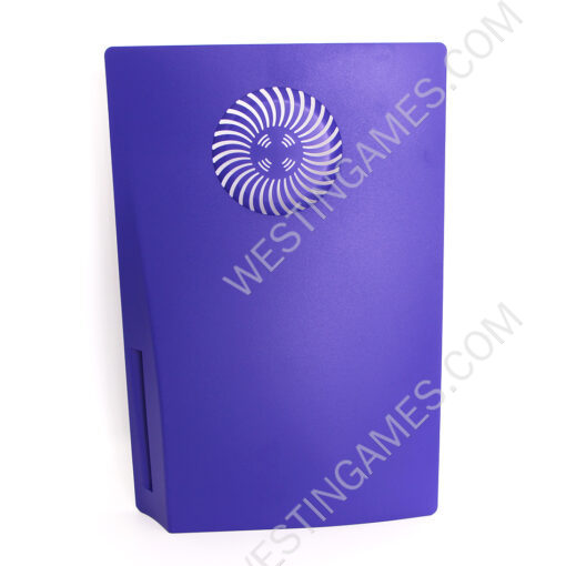 Replacement Housing Case Faceplate Cover with Vented Circle Design for PS5 HUD System - Purple - Image 3