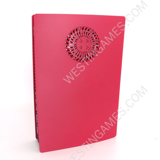 Replacement Housing Case Faceplate Cover with Vented Circle Design for PS5 HUD System - Cosmic Red - Image 2