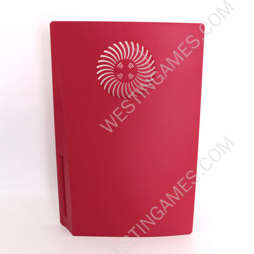 Replacement Housing Case Faceplate Cover with Vented Circle Design for PS5 HUD System - Cosmic Red - Image 3