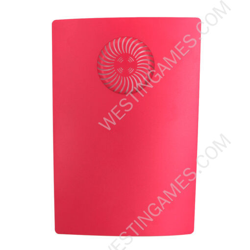 Replacement Housing Case Faceplate Cover with Vented Circle Design for PS5 HUD System - Cosmic Red - Image 5