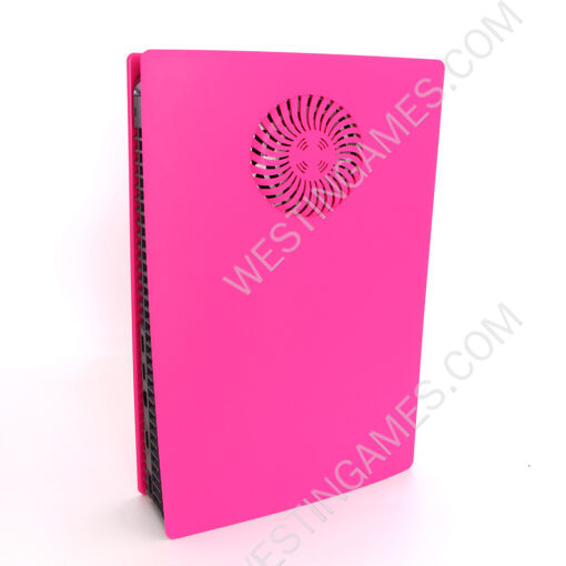 Replacement Housing Case Faceplate Cover with Vented Circle Design for PS5 HUD System - Pink - Image 2