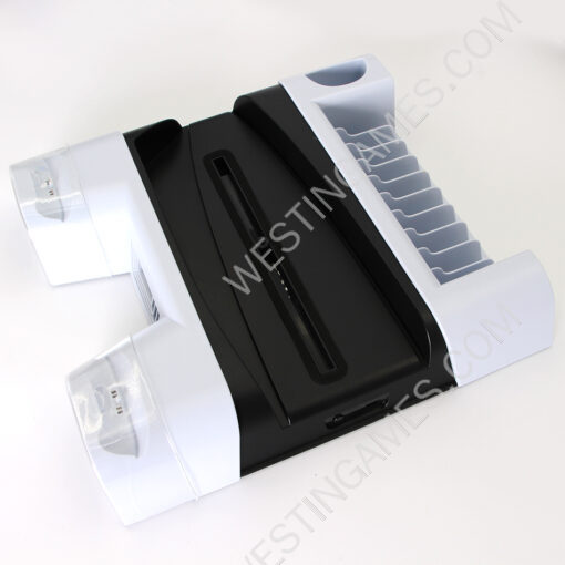 Vertical Cooling Stand for PS5 Controller Charger with LED Fan for Playstation 5 Digital / PS5 Disc Edition Console - Image 6