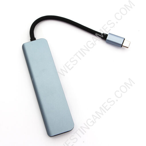 5in1 Docking Station Quick Transmission Multi-purpose Plug Play USB3.0 USB2.0 TF/SD-card Hub for Laptop Switch and Steam Deck - Image 3