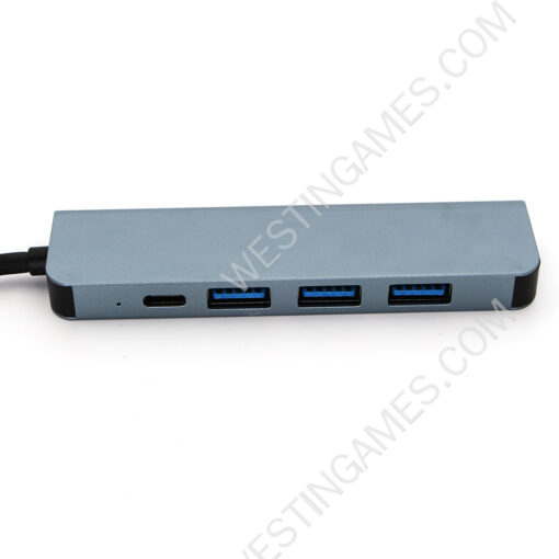 5in1 Docking Station Quick Transmission Multi-purpose Plug Play USB3.0 USB2.0 TF/SD-card Hub for Laptop Switch and Steam Deck - Image 5