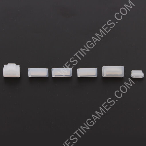 Dust-Proof Mesh Plug Kit for Playstation 5 PS5 DE/HUD Console - White