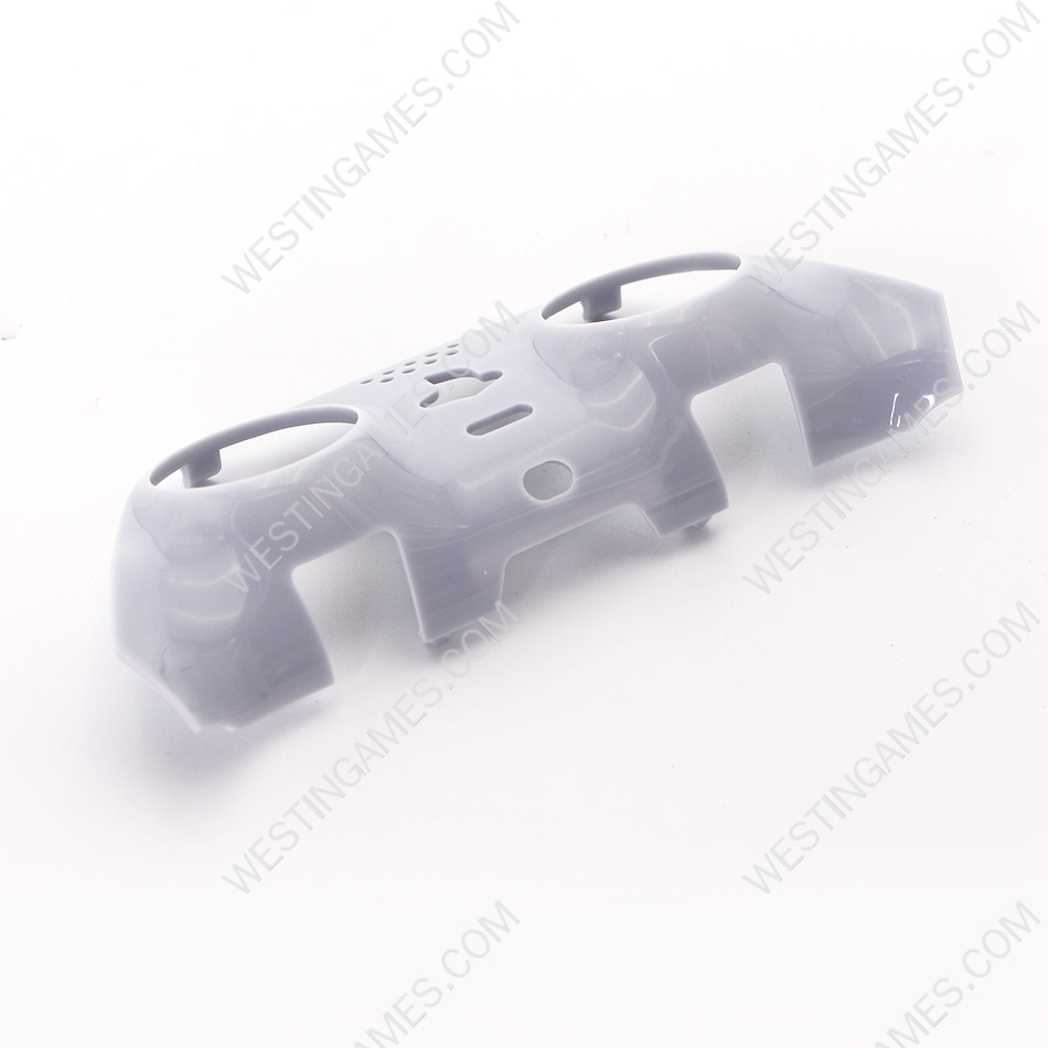 DIY Replacement Clip Shell Decoration Cover Decorative Strip For Playstation 5 Elite Gamepad - White