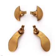 Replace Metal Paddles Accessories For PS5 Edge Elite Handle Metal Back Key - Dark Gold 03