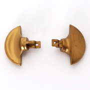 Replace Metal Paddles Accessories For PS5 Edge Elite Handle Metal Back Key - Dark Gold 04