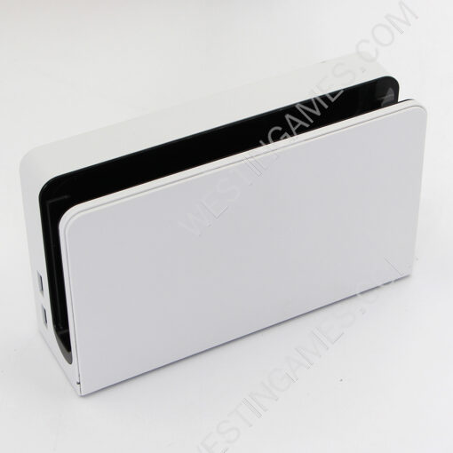 Charging Dock HDMI-Compatible TV Dock Station Stand Dock Switch OLED - White - Image 2
