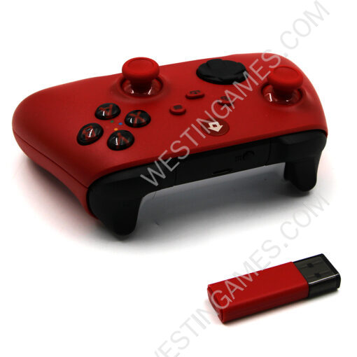 Wireless Game Joysticks Controller with 2.4G Adapter Receiver For Xbox Series X/S Console Windows PC - Red - Image 6