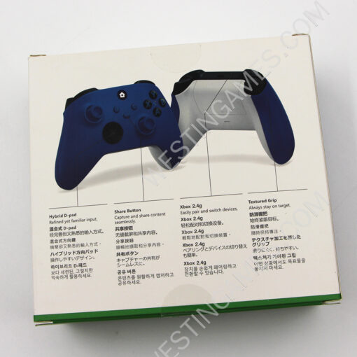 Wireless Game Joysticks Controller with 2.4G Adapter Receiver For Xbox Series X/S Console Windows PC - Blue - Image 3