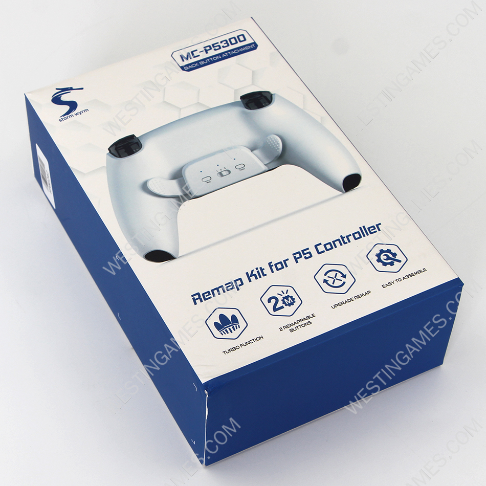Rear Expansion Extender Controller Back Button Accessory Programable Rise Remap Kit for PS5 V1-V3 Gamepad - White - Image 5