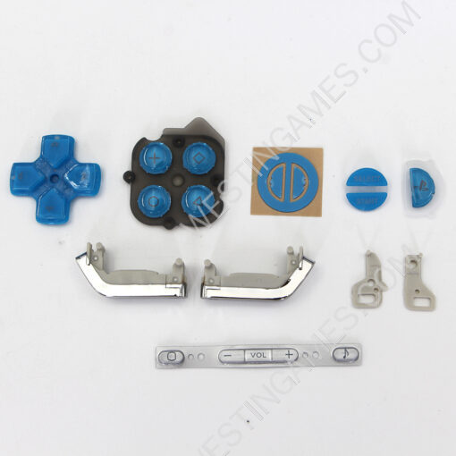 Replacement Keypad Button Set Blue for PSP GO PSPGO - Image 2