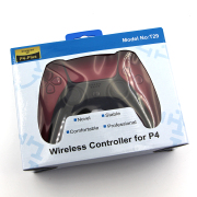 New PS5 Shape Wireless Bluetooth Gamepad Controller with Turbo for Playstation 4 PS4 Red 05