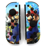 Wireless Gamepad Left and Right Controller Support Turbo and RGB Light for Switch Joycon - Mario A 02