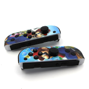 Wireless Gamepad Left and Right Controller Support Turbo and RGB Light for Switch Joycon - Mario A 05