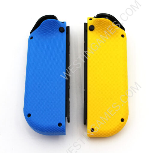 Wireless Gamepad Left and Right Controller Support Turbo and RGB Light for Switch Joycon - Blue/Yellow - Image 4