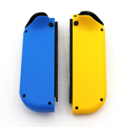 Wireless Gamepad Left and Right Controller Support Turbo and RGB Light for Switch Joycon - Blue/Yellow 04