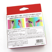 Wireless Gamepad Left and Right Controller Support Turbo and RGB Light for Switch Joycon - Purple and Pink 02