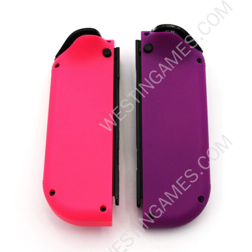 Wireless Gamepad Left and Right Controller Support Turbo and RGB Light for Switch Joycon - Purple and Pink - Image 4