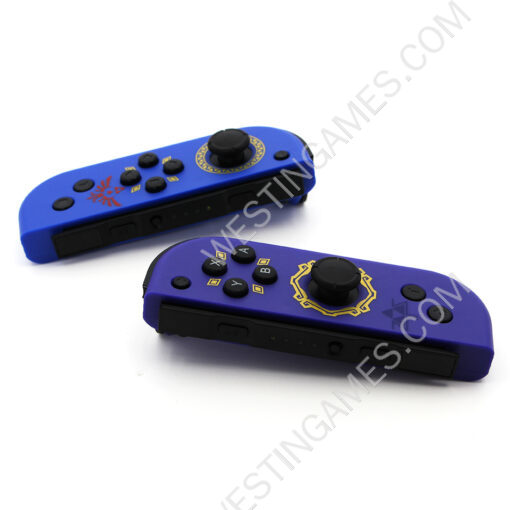 Wireless Gamepad Left and Right Controller Support Turbo and RGB Light for Switch Joycon - Zelda Blue - Image 6