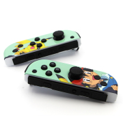 Wireless Gamepad Left and Right Controller Support Turbo and RGB Light for Switch Joycon - Pika A 06